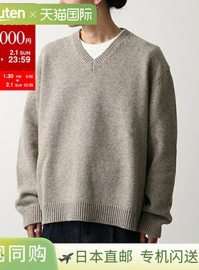 日本直邮MAISON MARGIELA 男士V领毛衫四针长袖（S50HN0007 M1305