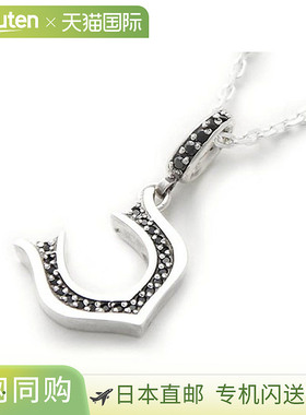 日本直邮GARDEL 项链银色男士 gdp077 svbk cz