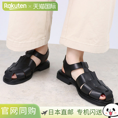 日本直邮Paraboot 女士凉鞋真皮凉鞋廓尔喀凉鞋渔夫凉鞋橡胶鞋底I