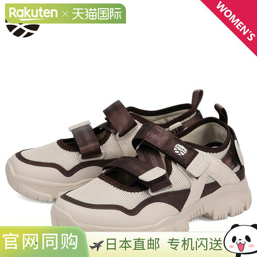 日本直邮SHAKA 女士轻便 Otter Trail 运动鞋和运动凉鞋米色SK-21