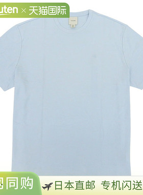 日本直邮Calvin Klein 男女T恤 XL 纯棉 蓝色 4LB266G-450-XL CAL