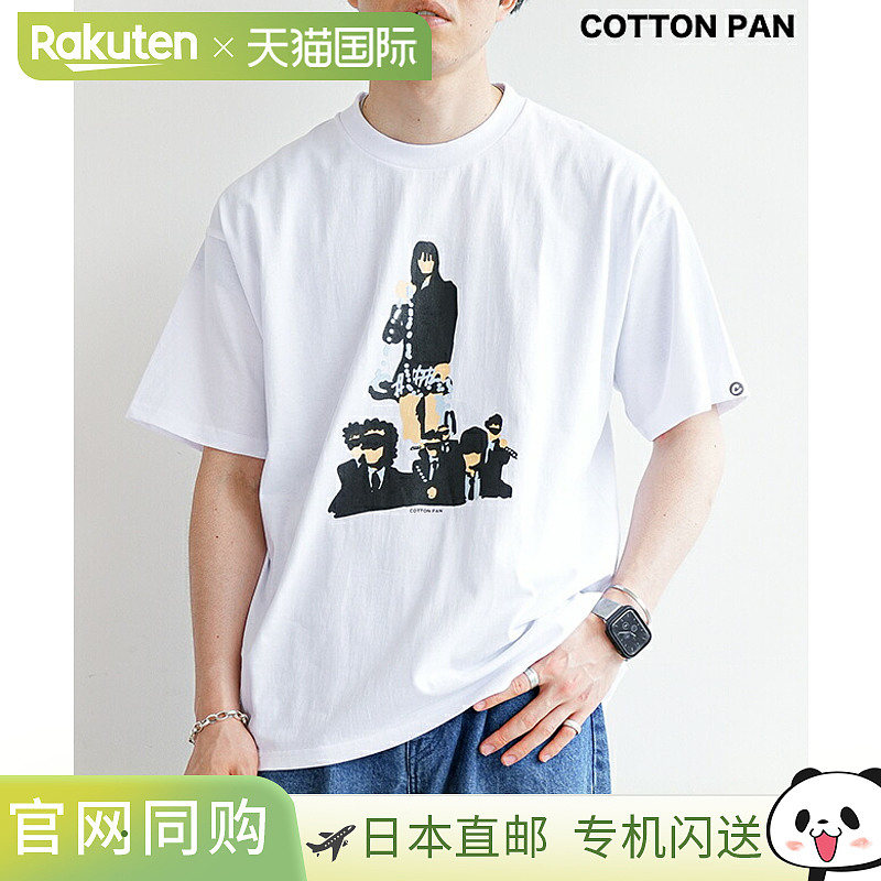 [GOGO2] COTTON PAN GOGO/短袖 TEE 男士短袖 T 恤  圆领 印花 T