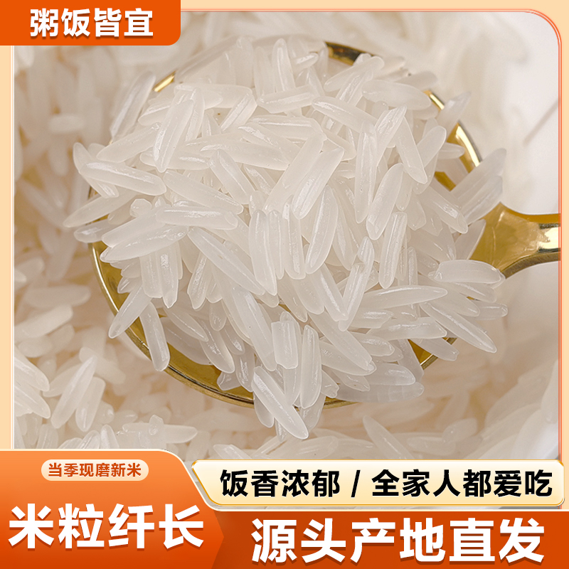 【大米促销】5斤新鲜大米丝苗猫牙象牙香米煲仔饭煮饭1斤试吃装