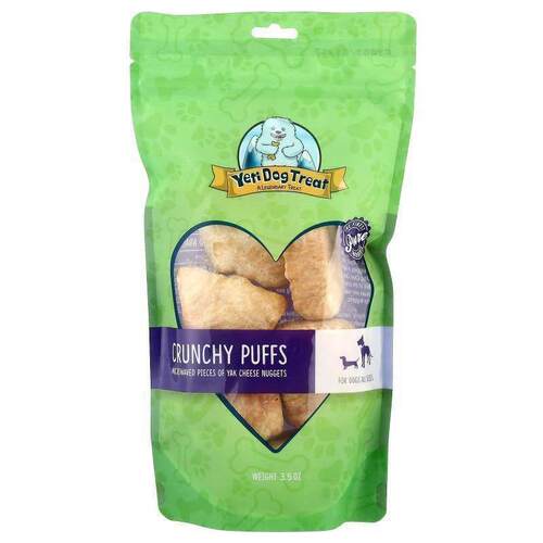 Yeti Dog Chew,Crunchy Puffs, For Dogs, All Sizes