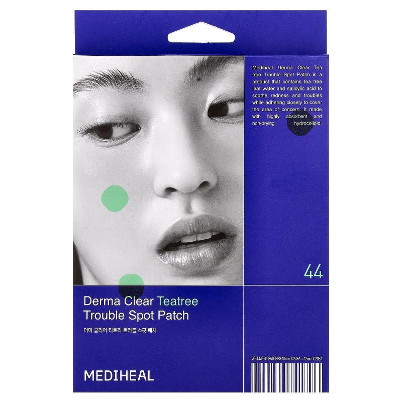 MEDIHEAL,Derma Clear Teatree Trouble Spot Patch, 44 Patches