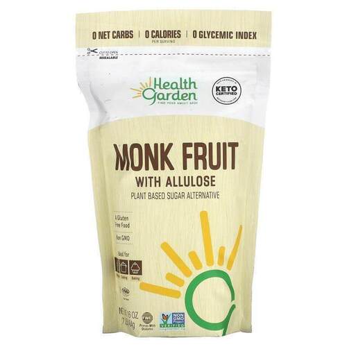 海兹高盾,Monk Fruit with Allulose, 16 oz (454 g)
