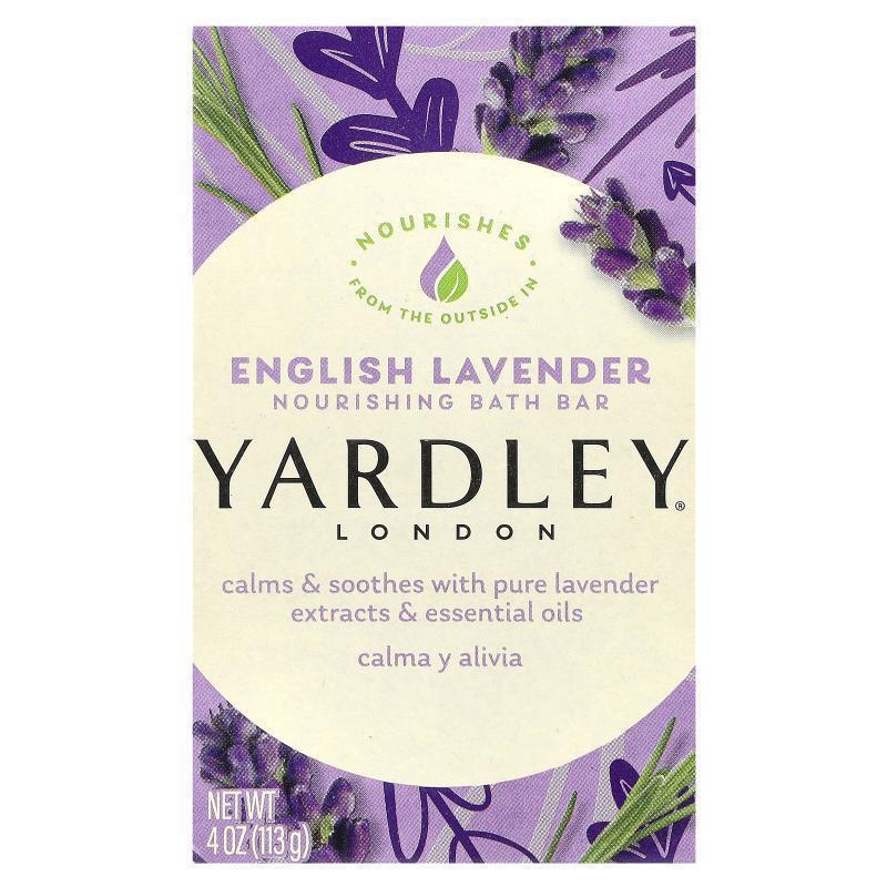 Yardley London,保湿沐浴香皂活性炭