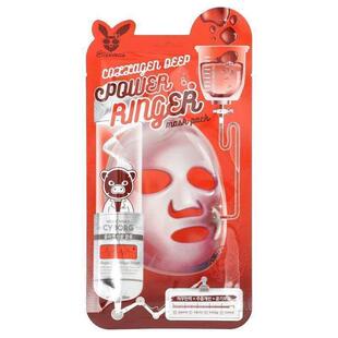 伊丽莎白,胶原蛋白深层能量林格美容面膜,1 片,0.78 液量盎司(