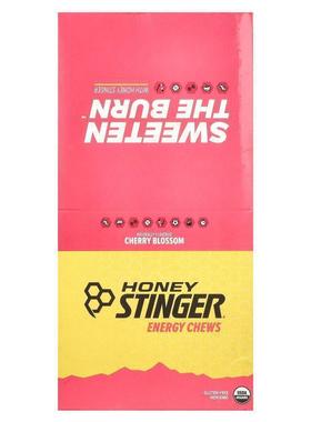 HoneyStinger,Energy Chews 能量咀嚼片，樱花味，12 包，每包 1.