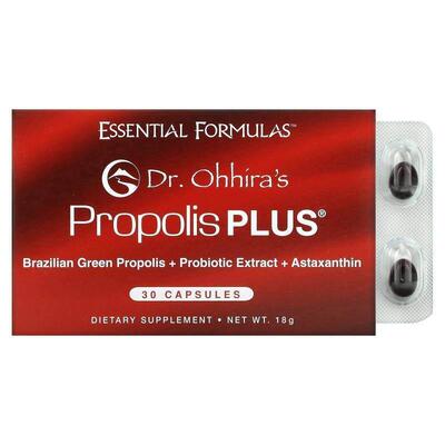 Dr. Ohhira's, Essential Formulas Inc.,Propolis Plus, 30 粒胶