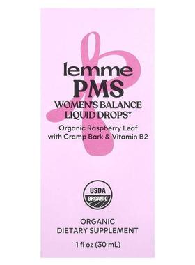 Lemme,PMS, Women's Balance Liquid Drops, 1 fl oz (30 ml)