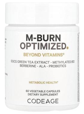 Codeage,M-Burn Optimized，60 粒素食胶囊