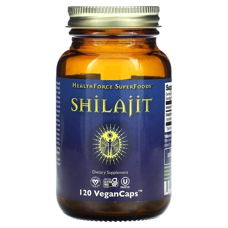 HealthForce Superfoods,Shilajit, 120 Vegan Caps