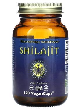 HealthForce Superfoods,Shilajit, 120 Vegan Caps