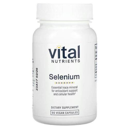 Vital Nutrients,Selenium, 90 Vegan Capsules