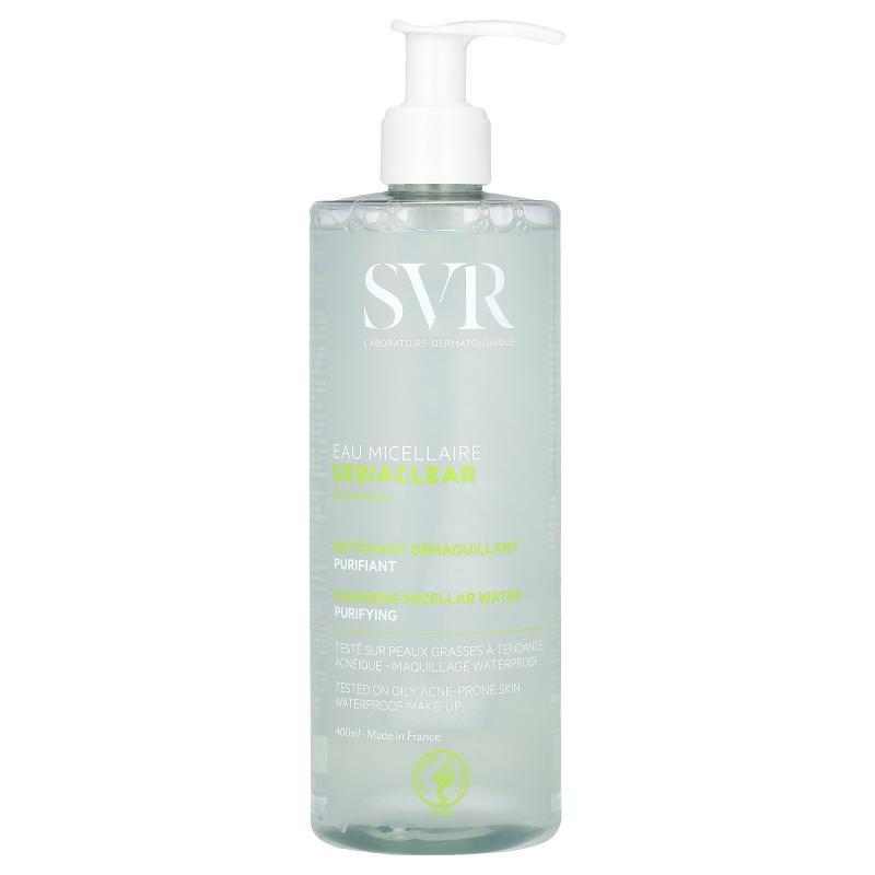 SVR,Sebiaclear, Cleansing Micellar Water, 13.5 fl oz (400 ml