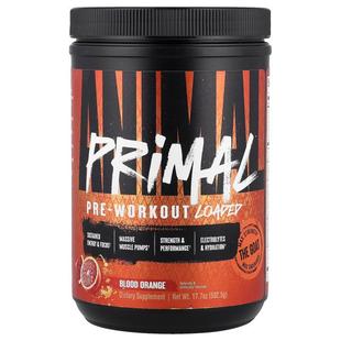 Animal,Primal™ Pre-Workout Loaded, Blood Orange, 17.07 oz (5