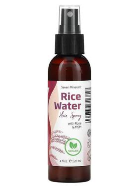 Seven Minerals,含玫瑰和 MSM 的米水发胶