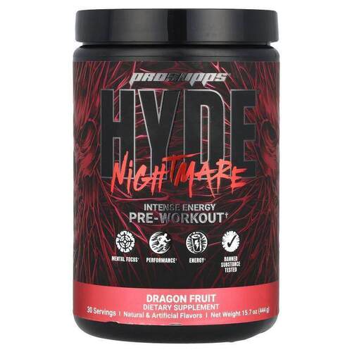 ProSupps,Hyde® Nightmare，能量锻炼前配方