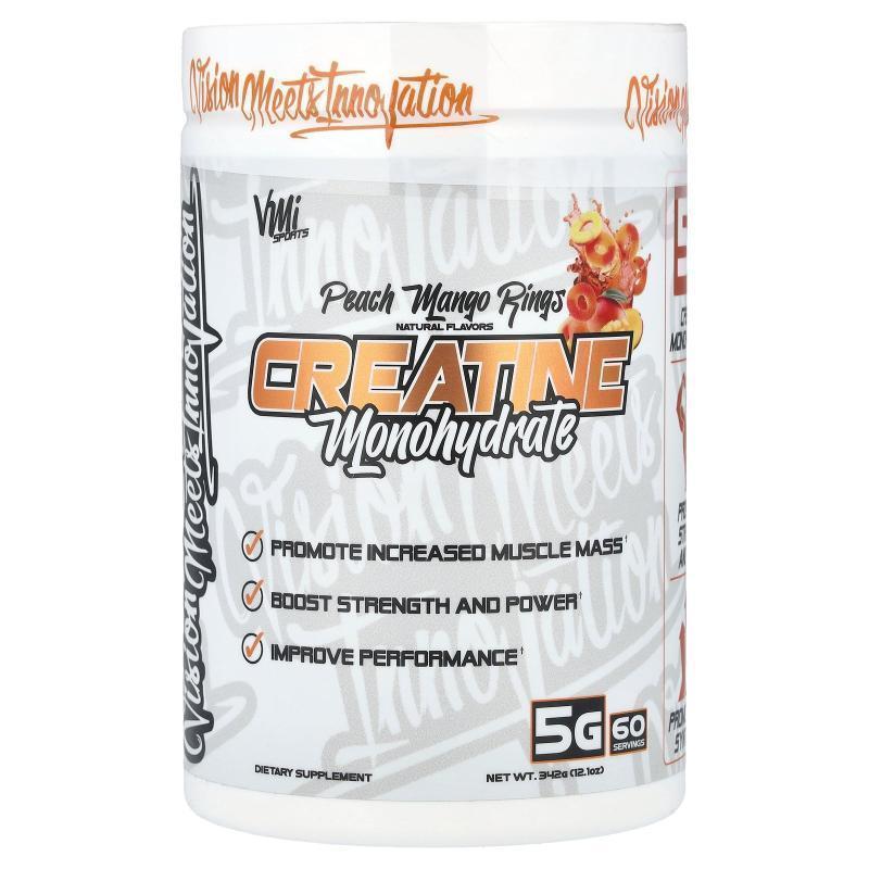 VMI Sports,Creatine Monohydrate, Peach Mango Rings