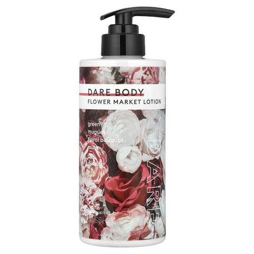 谜尚,Dare Body Lotion, Flower Market, 16.9 fl oz (500 ml)