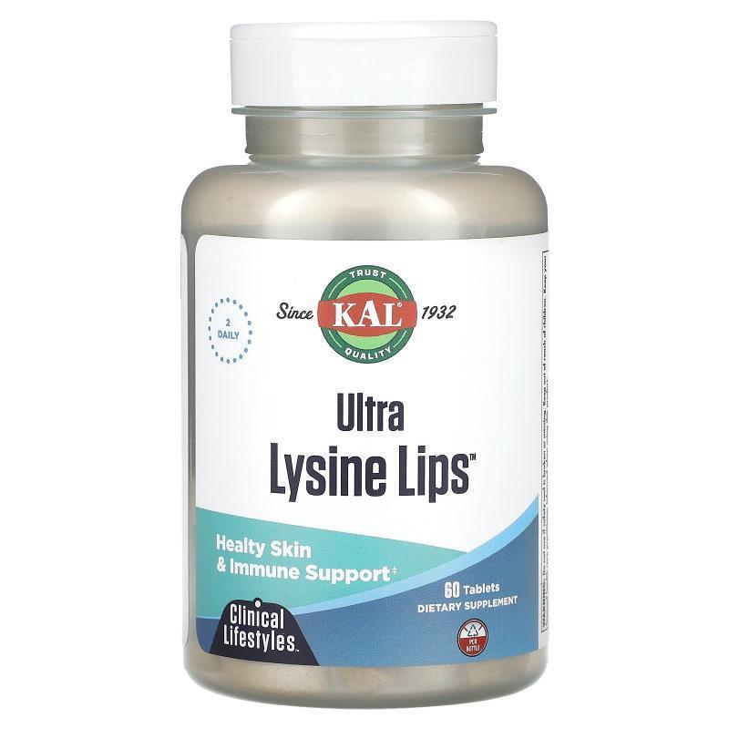 KAL,Ultra Lysine Lips 赖氨酸片剂，60片