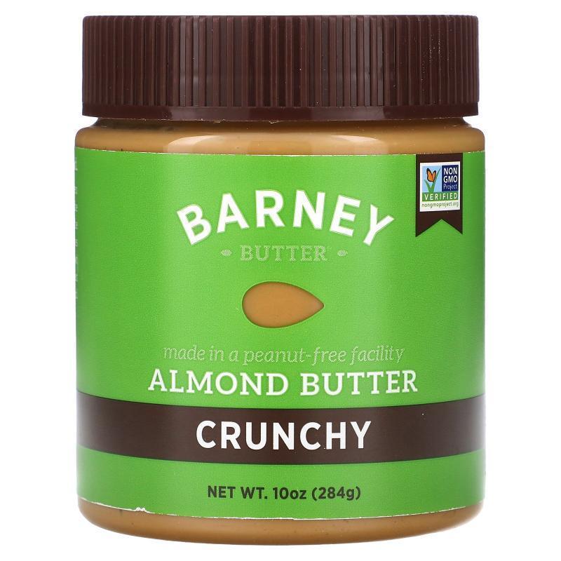 Barney Butter,Almond Butter, Crunchy, 10 oz (284 g)