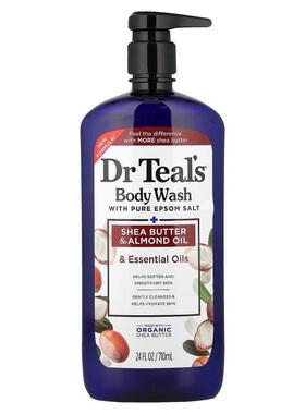 Dr. Teal's,Body Wash with Pure Epsom Salt, Shea Butter &