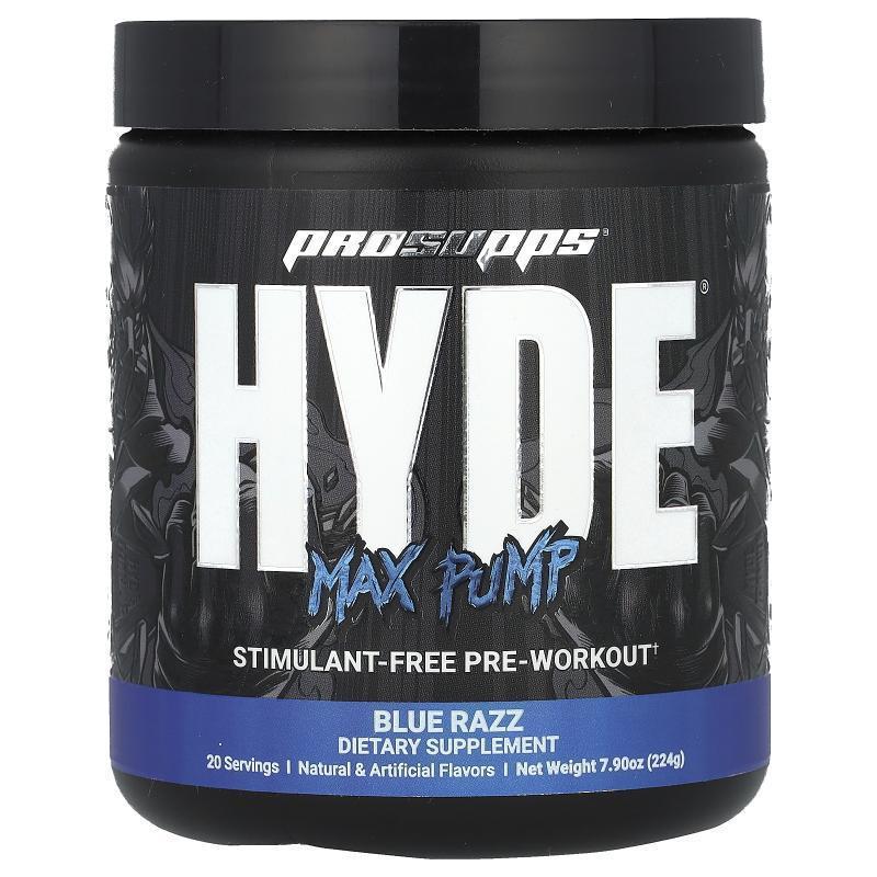 ProSpps,Hyde, Max Pump, Blue Razz, 7.9 oz (224 g)