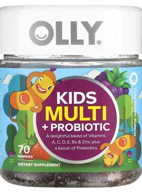 OLLY Kids Multi + 益生菌
