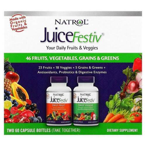Natrol JuiceFestiv 胶囊