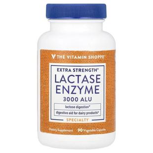 The Vitamin Shoppe,Lactase Enzyme, Extra Strength, 3,000 ALU