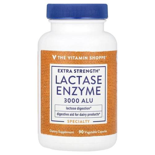 The Vitamin Shoppe,Lactase Enzyme, Extra Strength, 3,000 ALU