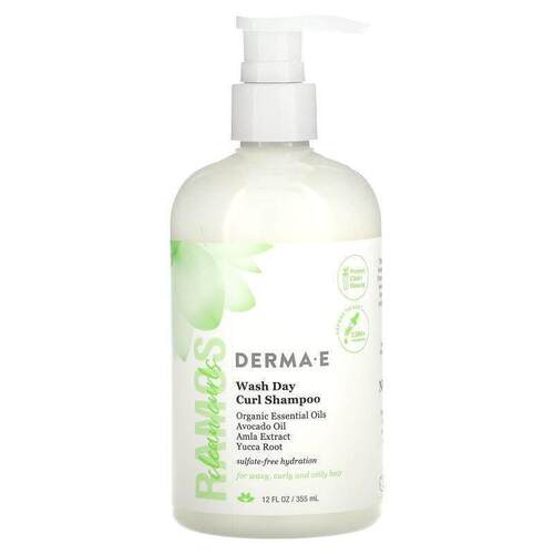 DERMA E,Ramos Clean Curls, Wash Day Curl Shampoo