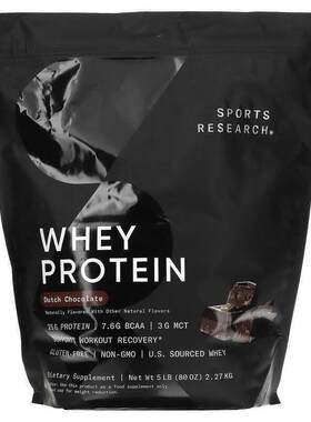 Sports Research,分离乳清蛋白荷兰巧克力味