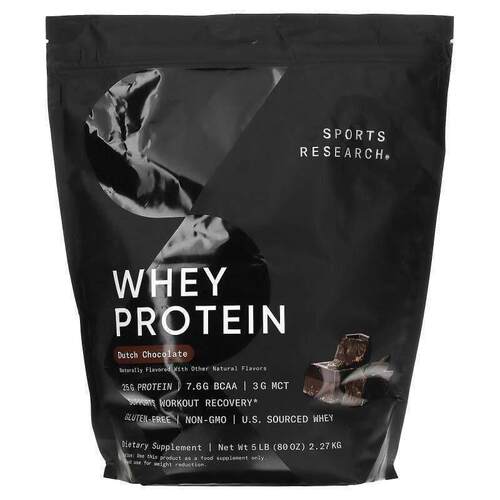 Sports Research,分离乳清蛋白荷兰巧克力味