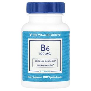 维生素 Shoppe 100 粒素食胶囊 The 毫克 Vitamin