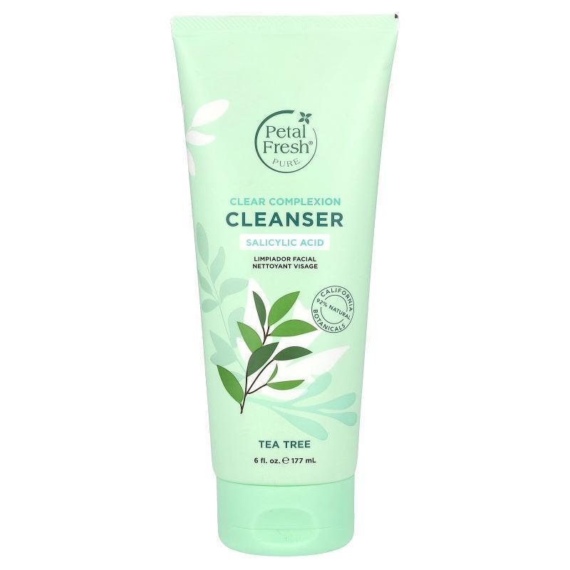 佩特斯,Clear Complexion Cleanser, Tea Tree, 6 fl oz (177 ml)