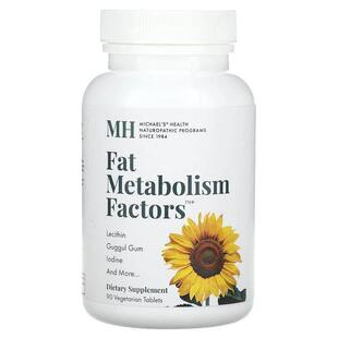 Michael's Naturopathic,Fat Metabolism Factors, 180 Vegetaria