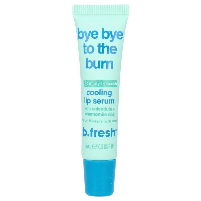 b.fresh,Bye Bye To The Burn, Cooling Lip Serum, Mint, 0.5 fl