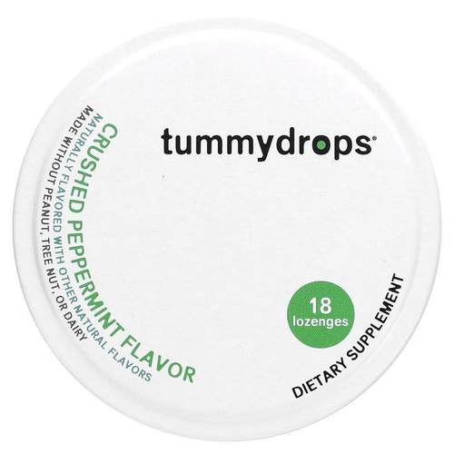 Tummydrops,压碎薄荷锭剂，18 锭剂