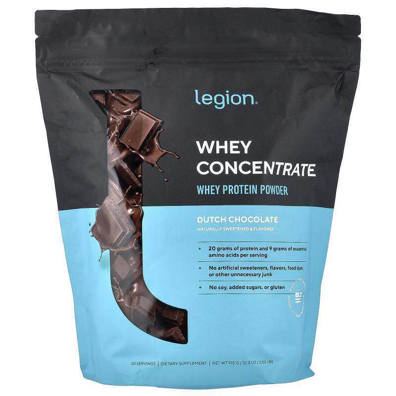Legion Athletics,Whey Concentrate, Whey Protein Powder, Dutc