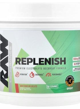 Raw Nutrition,Replenish, Watermelon Mojito , 27.51 oz (780 g