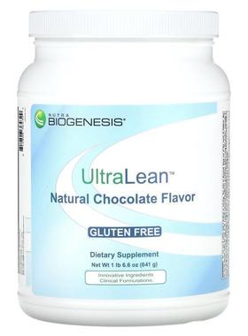 Nutra BioGenesis,UltraLean, Natural Chocolate, 1 lb 6.6 oz (