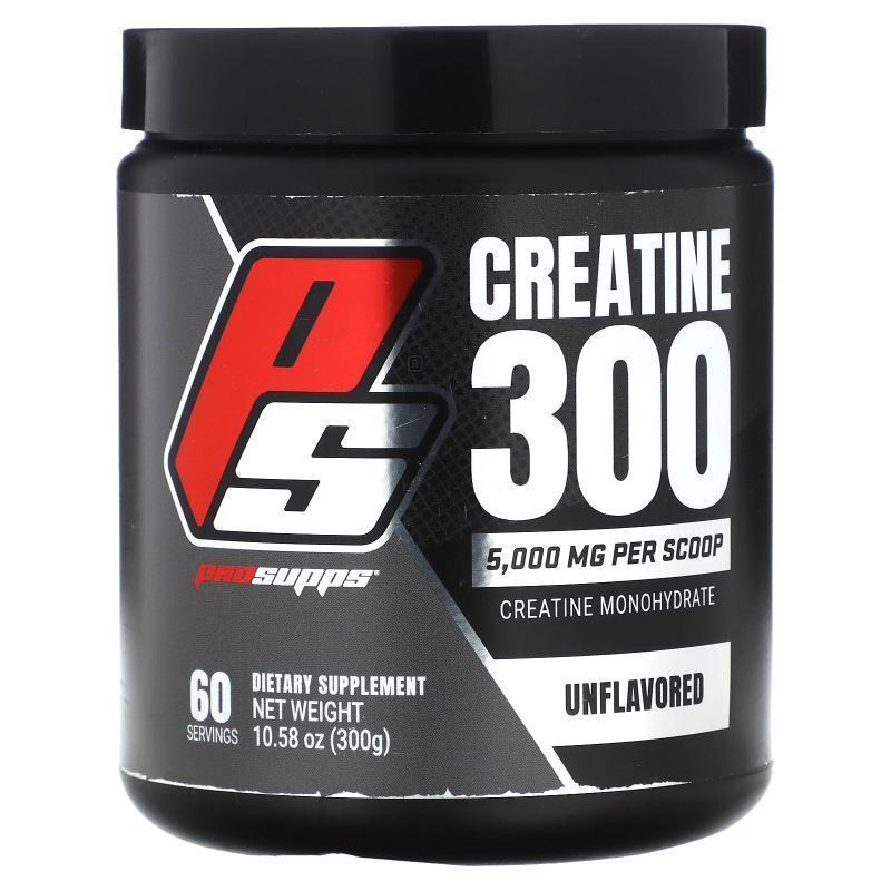 ProSpps,Creatine 300, Unflavored, 5,000 mg , 10.58 oz (300 g