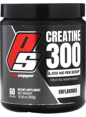 ProSpps,Creatine 300, Unflavored, 5,000 mg , 10.58 oz (300 g
