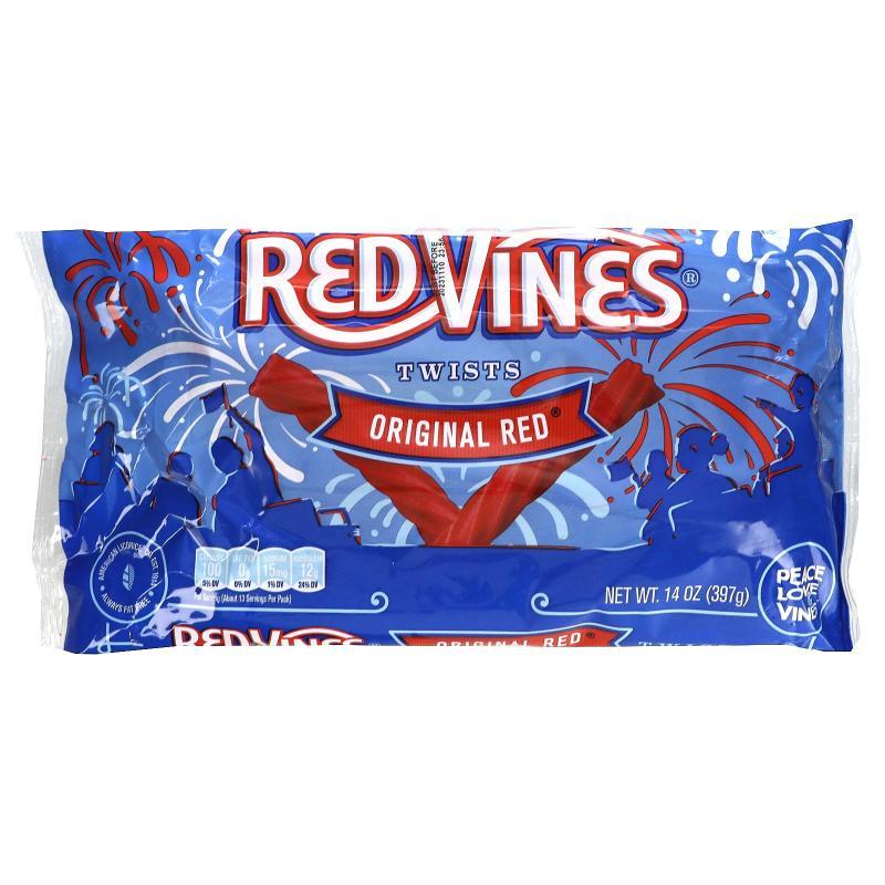 Red Vines,Twists，红色，14 盎司（397 克）