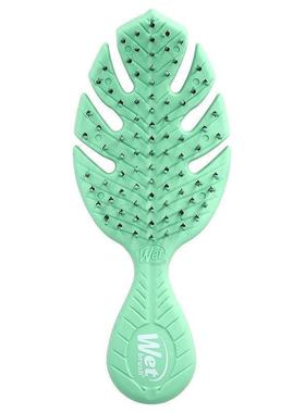 Wet Brush,Go Green™ 迷你顺发梳，绿色，1 件