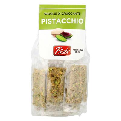 Pisti,Crunchy Sheets With Pistachio, 5.3 oz (150 g)