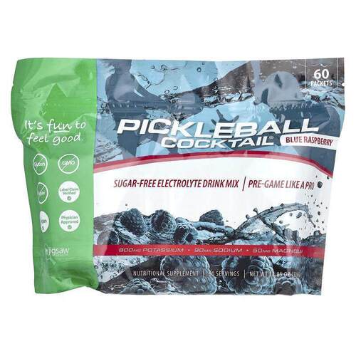 Jigsaw Health,Pickleball 鸡尾酒，无糖电解质混合饮品，蓝树莓